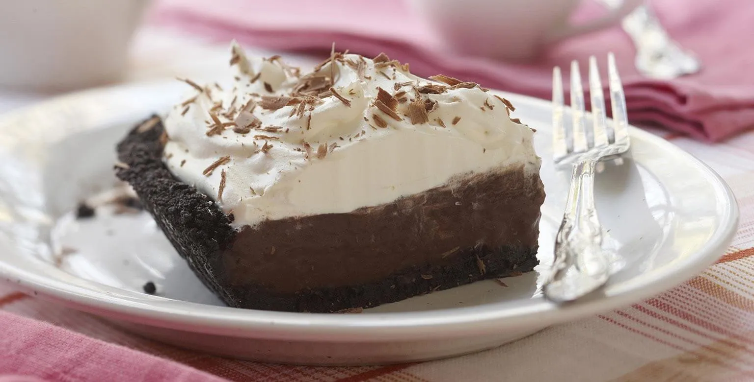 Als winzige Entschädigung gab es zum Nachtisch Chocolate Pie with Creme.