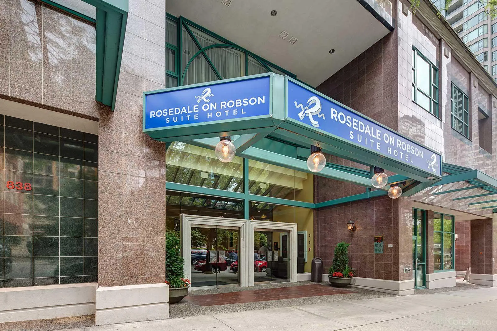 Das Rosedale - Für unseren Aufenthalt in Vancouver.