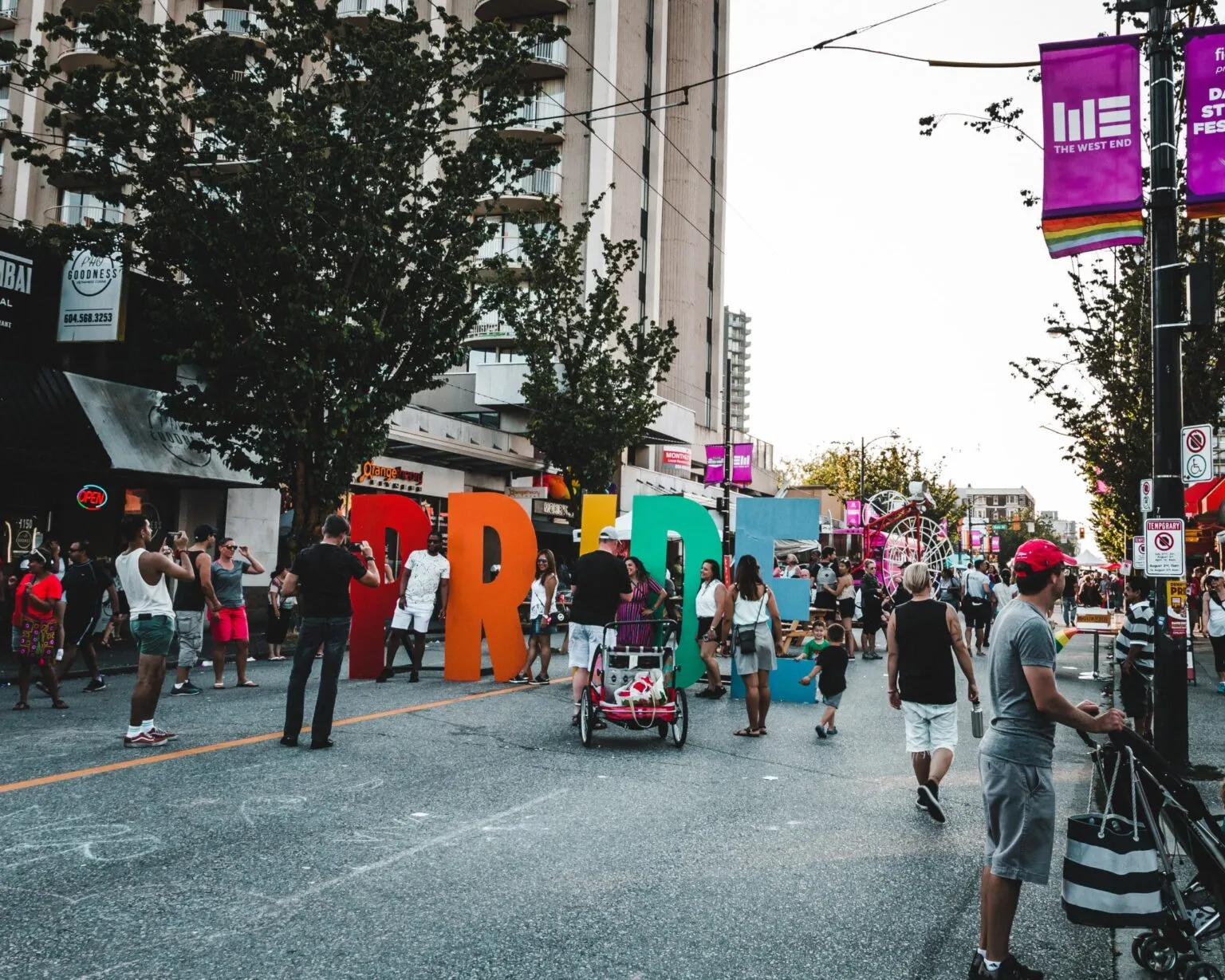 Vancouver Pride Parade - Es lustig, mittendrin zu sein.